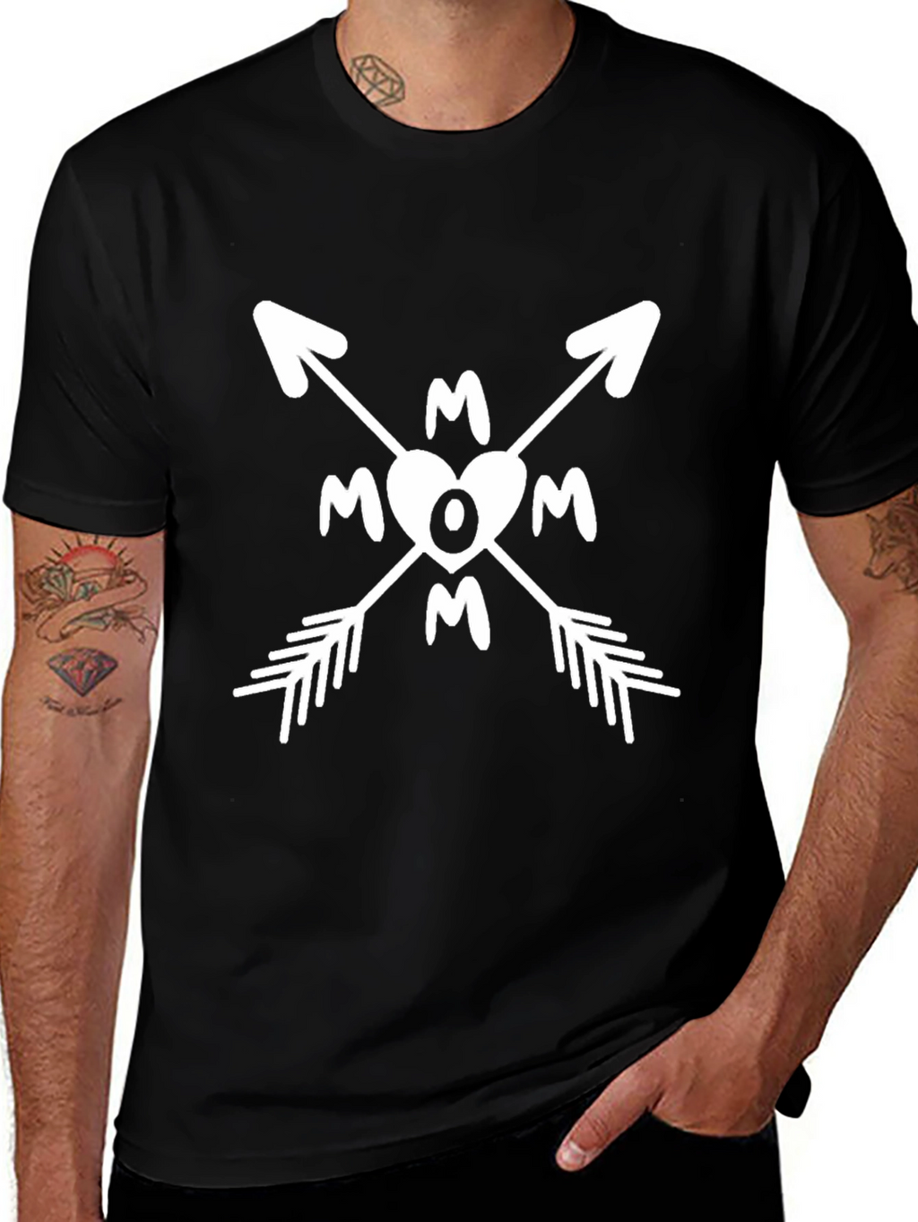 Mom Arrows Graphic T-Shirt - Trendy Mothers Day Gift
