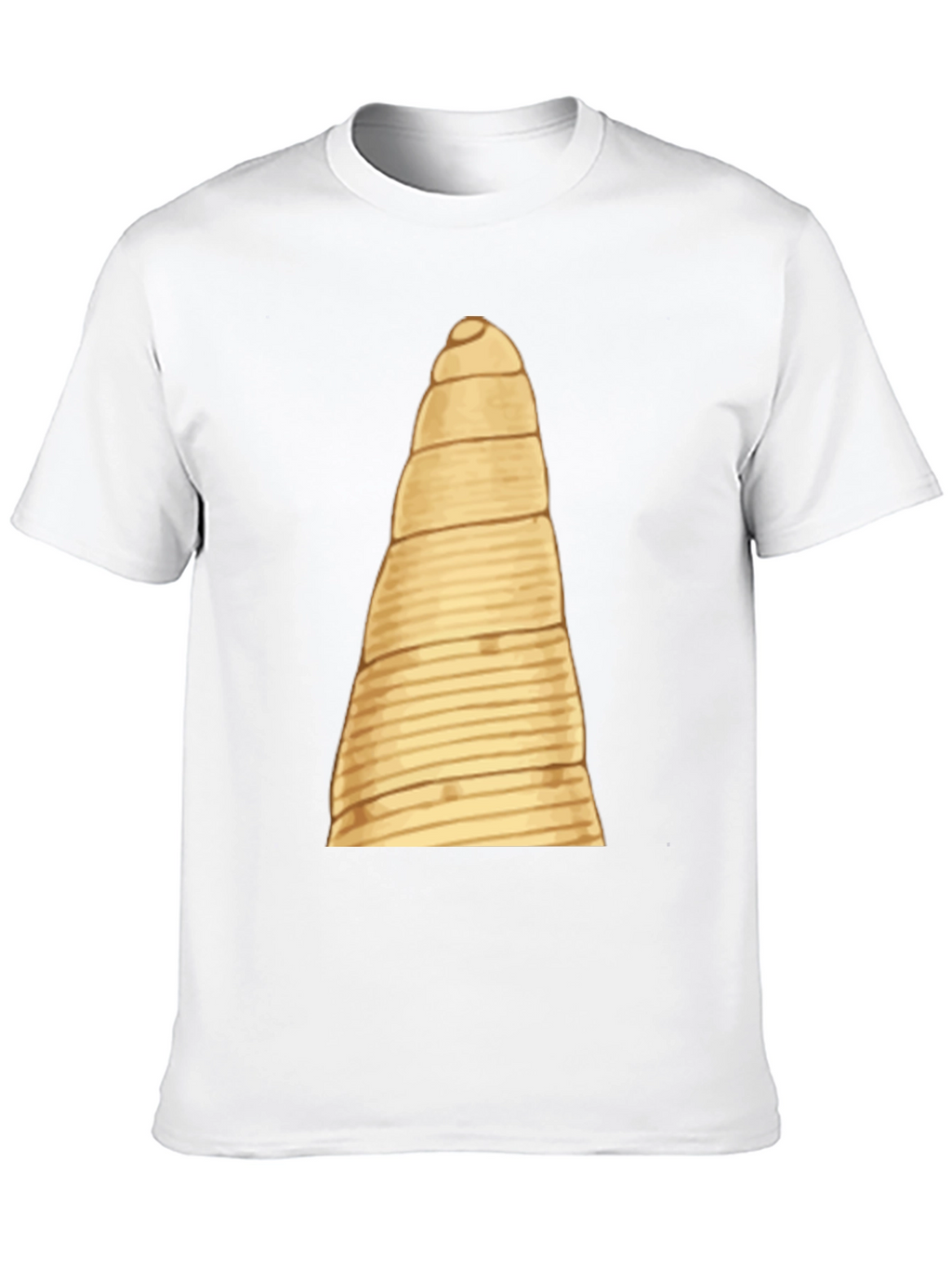 Spiral Straw Tee - Unique Novelty Design