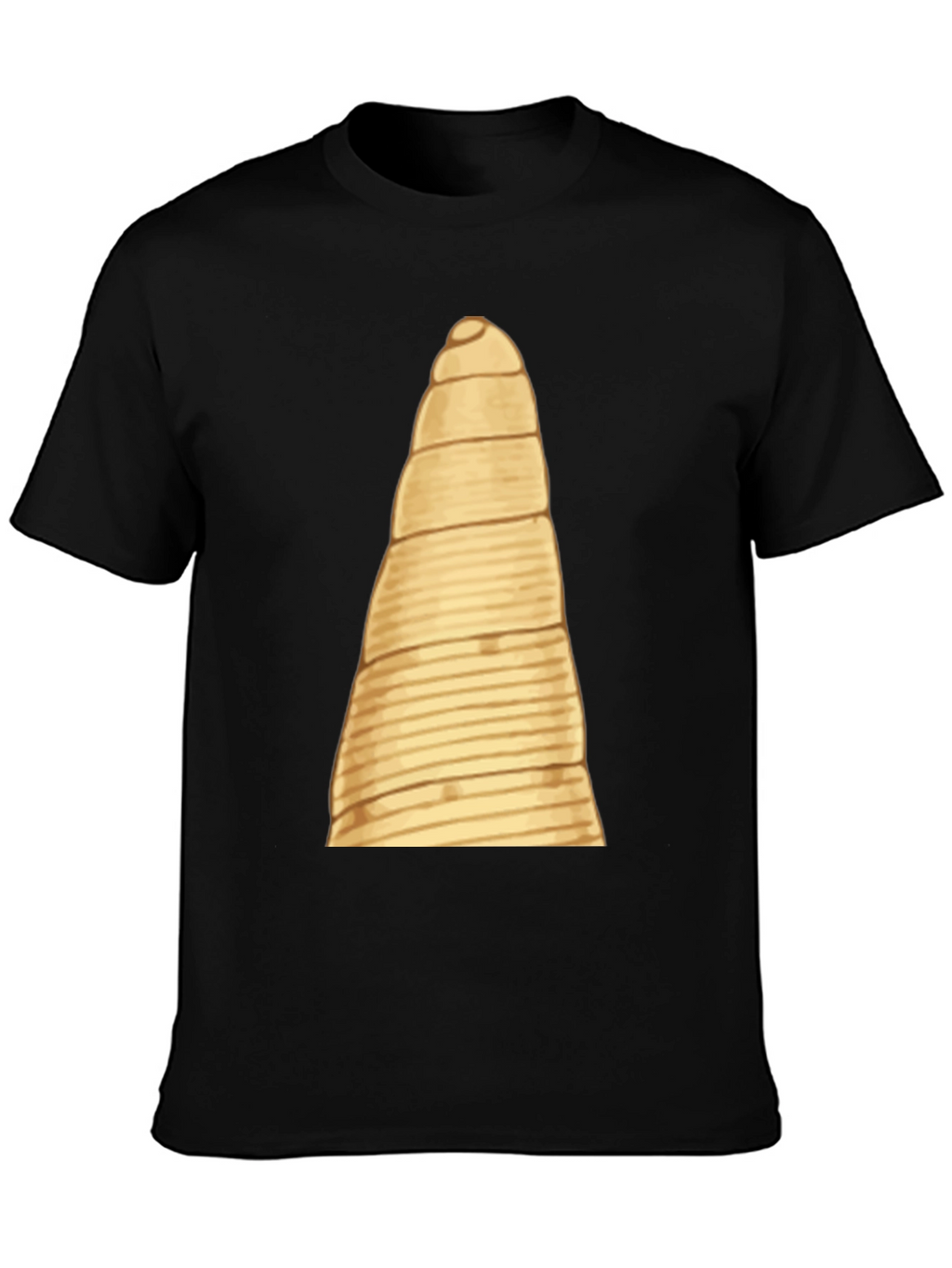 Spiral Straw Tee - Unique Novelty Design