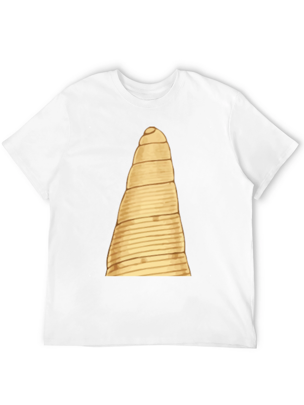 Spiral Straw Tee - Unique Novelty Design
