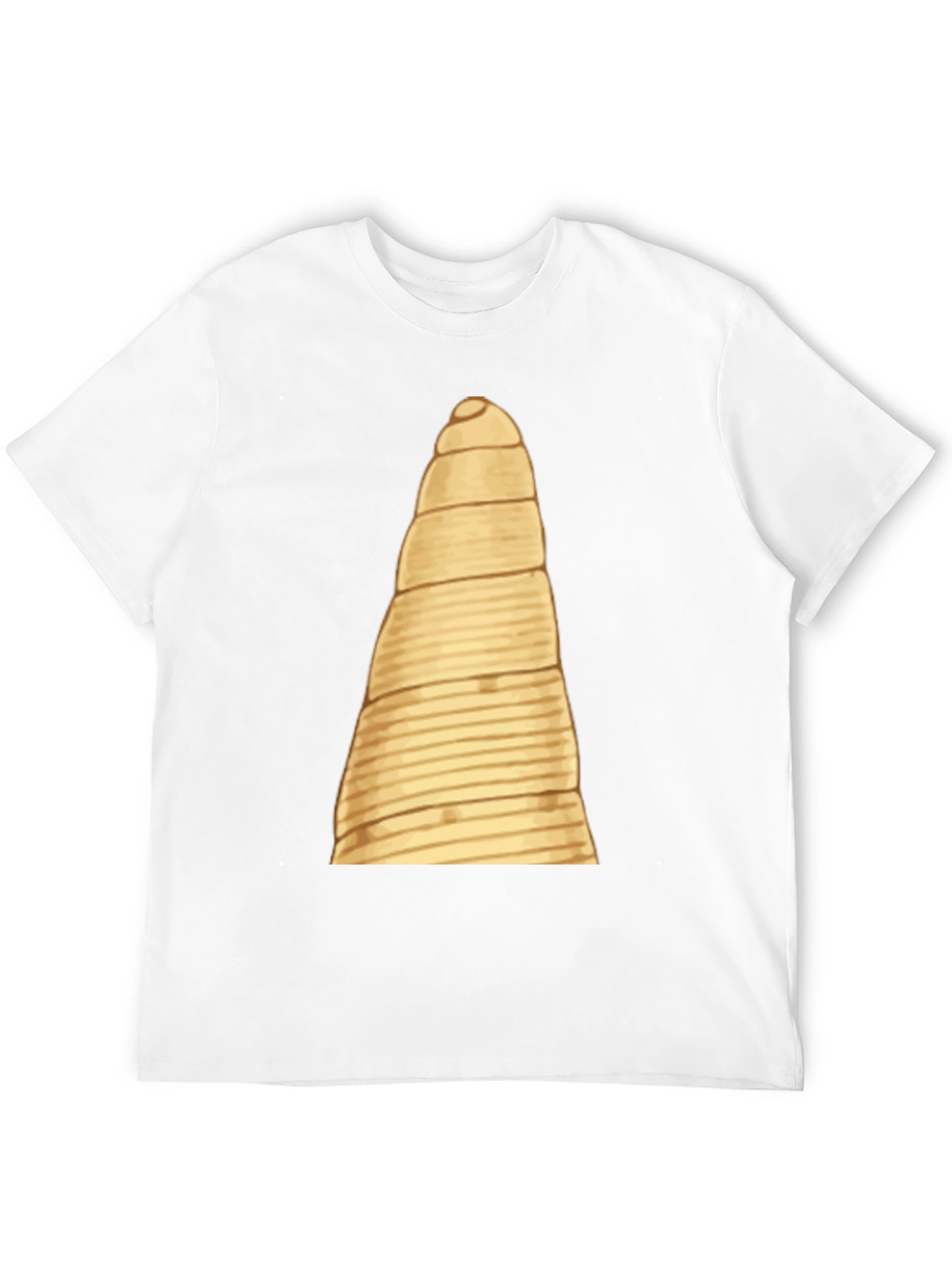 Spiral Straw Tee - Unique Novelty Design