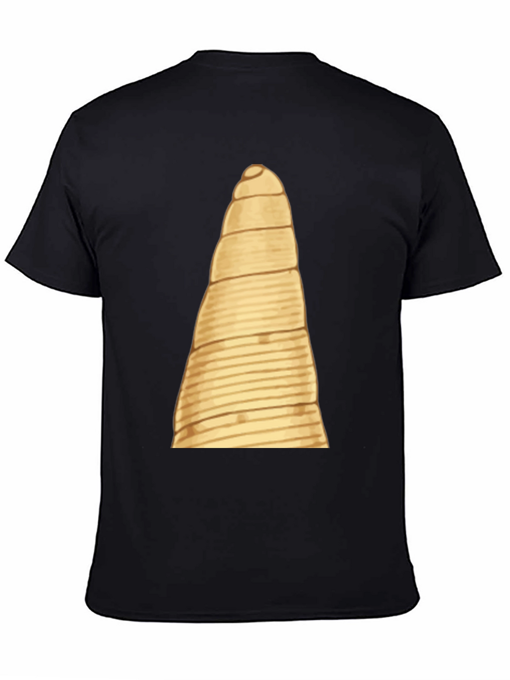 Spiral Straw Tee - Unique Novelty Design