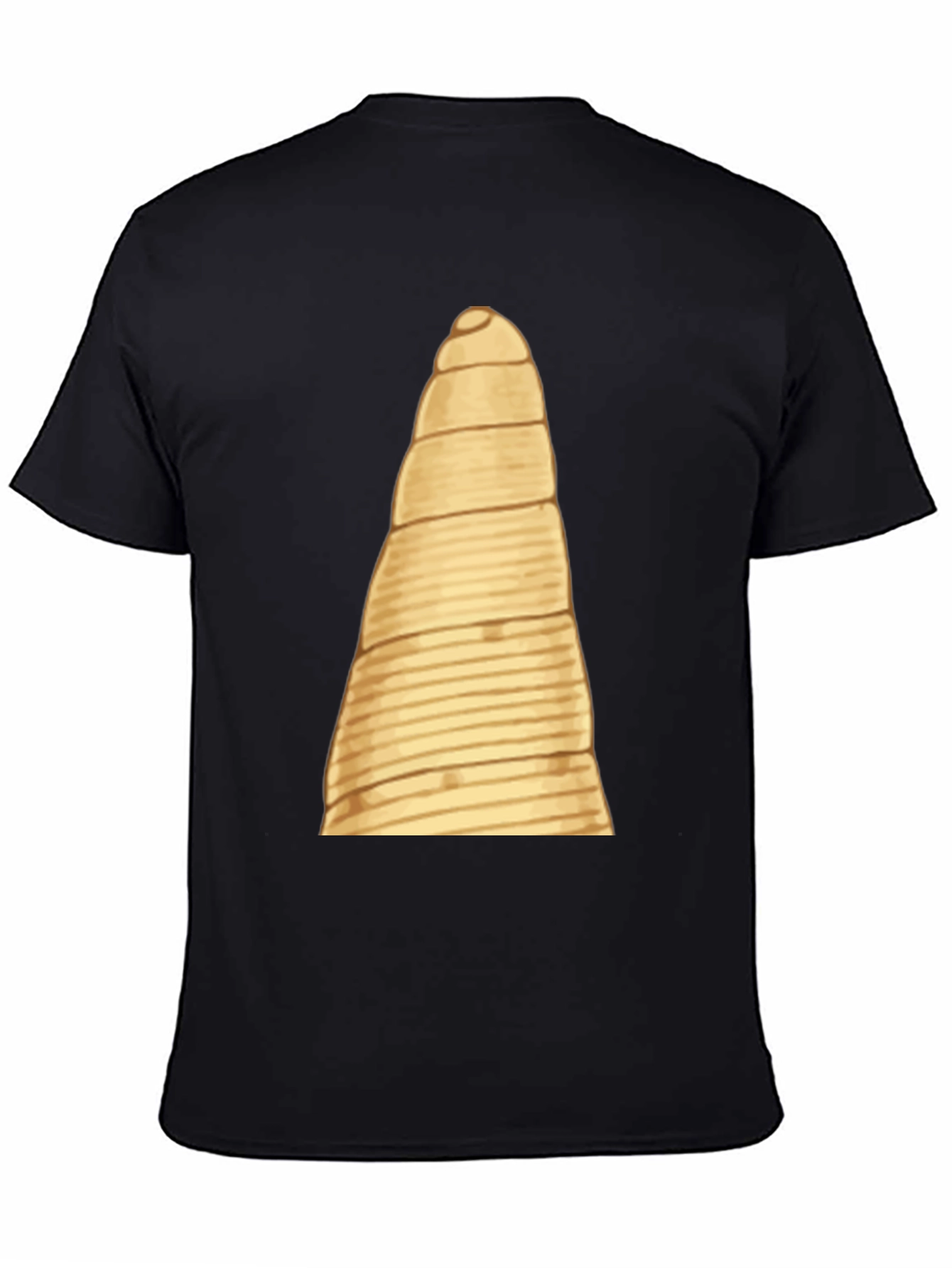 Spiral Straw Tee - Unique Novelty Design