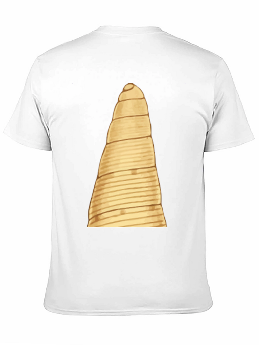 Spiral Straw Tee - Unique Novelty Design