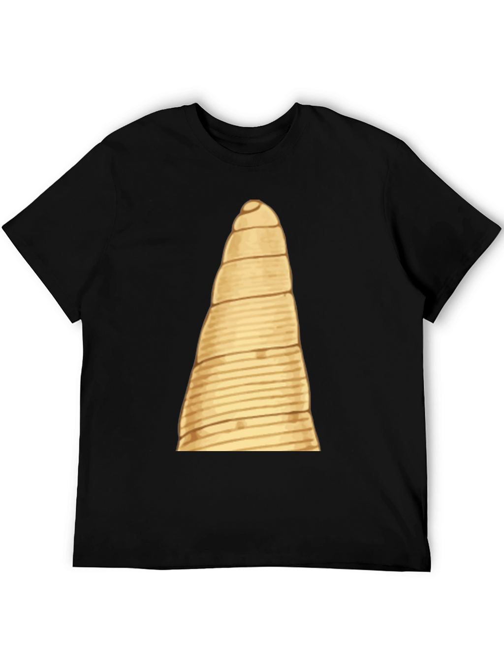 Spiral Straw Tee - Unique Novelty Design