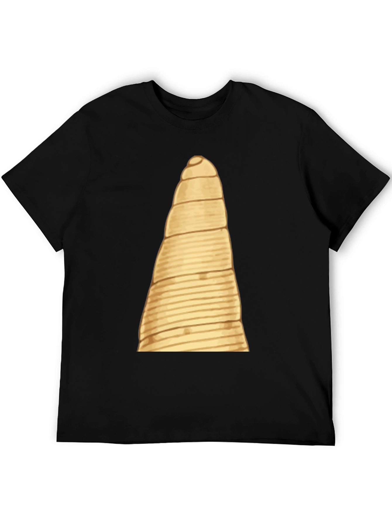 Spiral Straw Tee - Unique Novelty Design