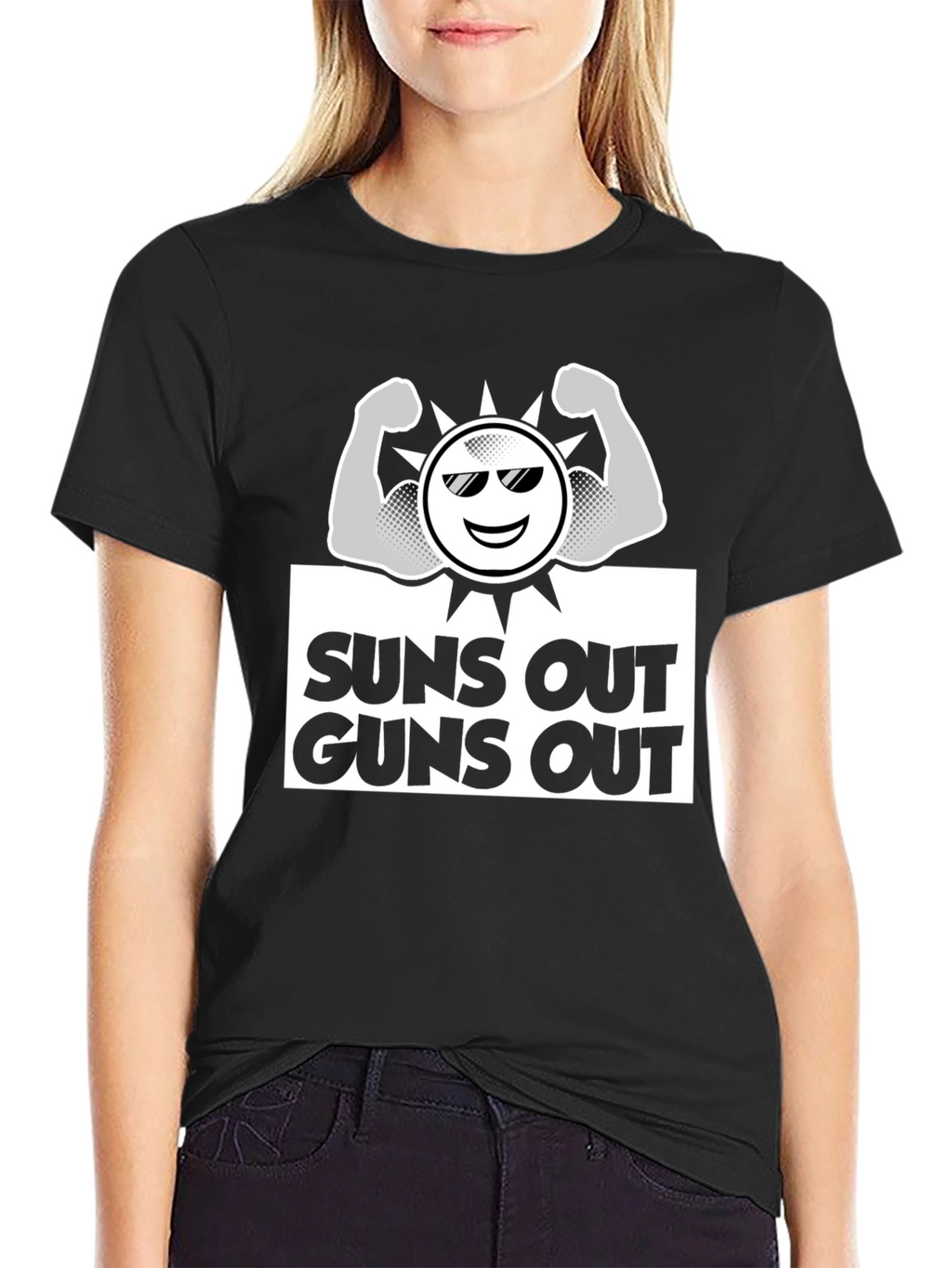 Suns Out Guns Out Graphic T-Shirt