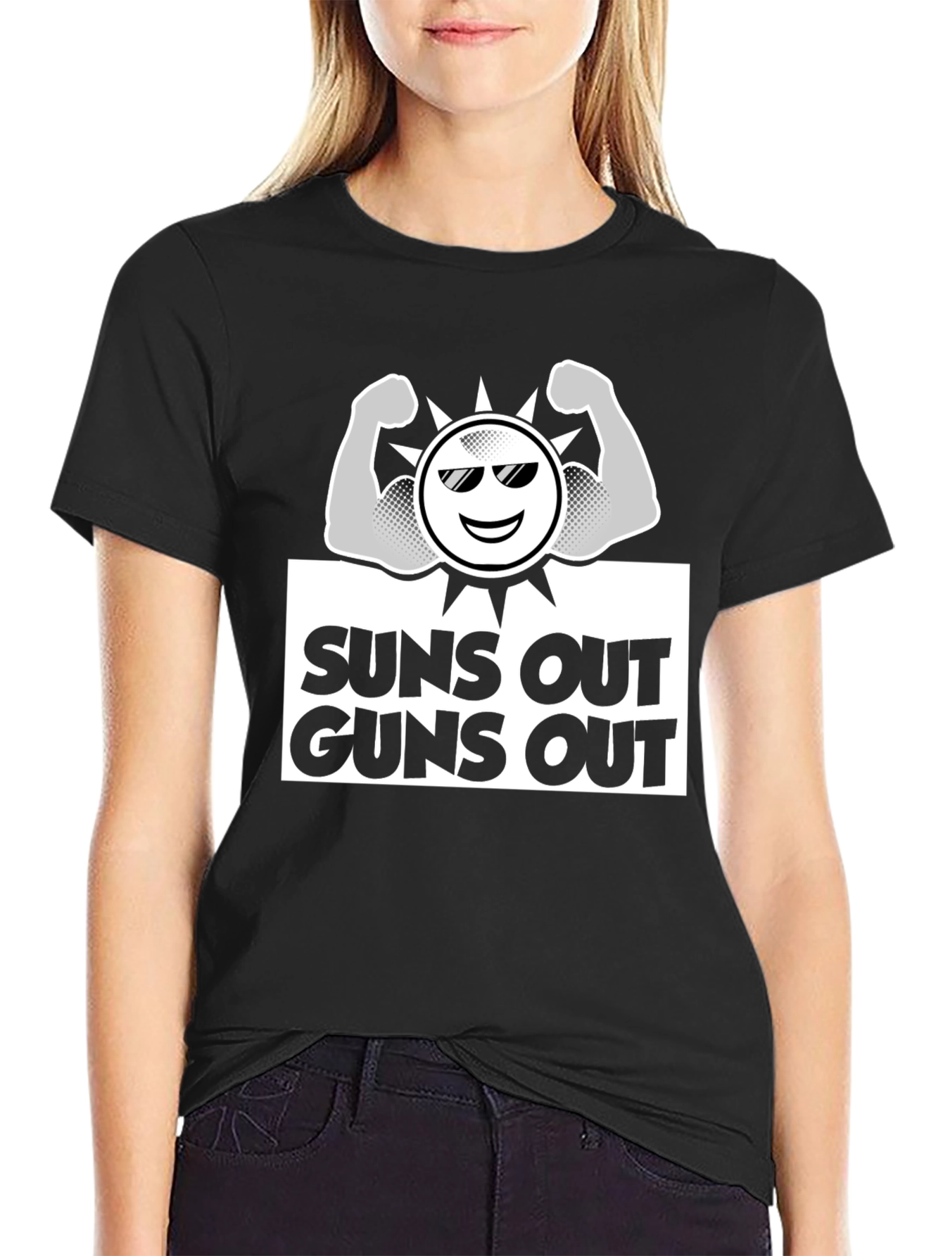 Suns Out Guns Out Graphic T-Shirt