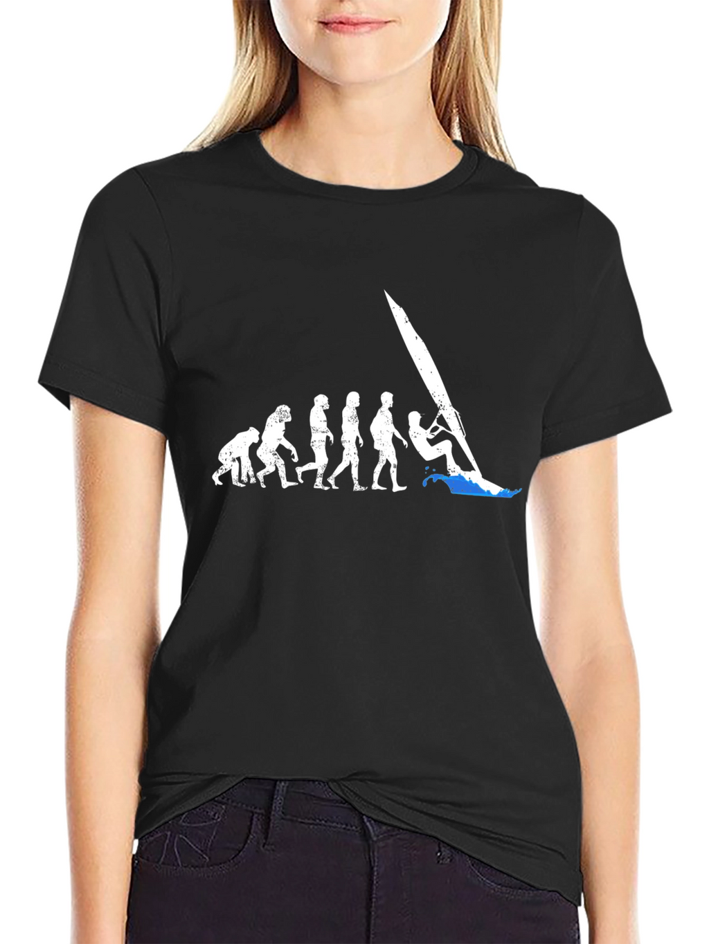 Evolution Windsurfing Black T-Shirt