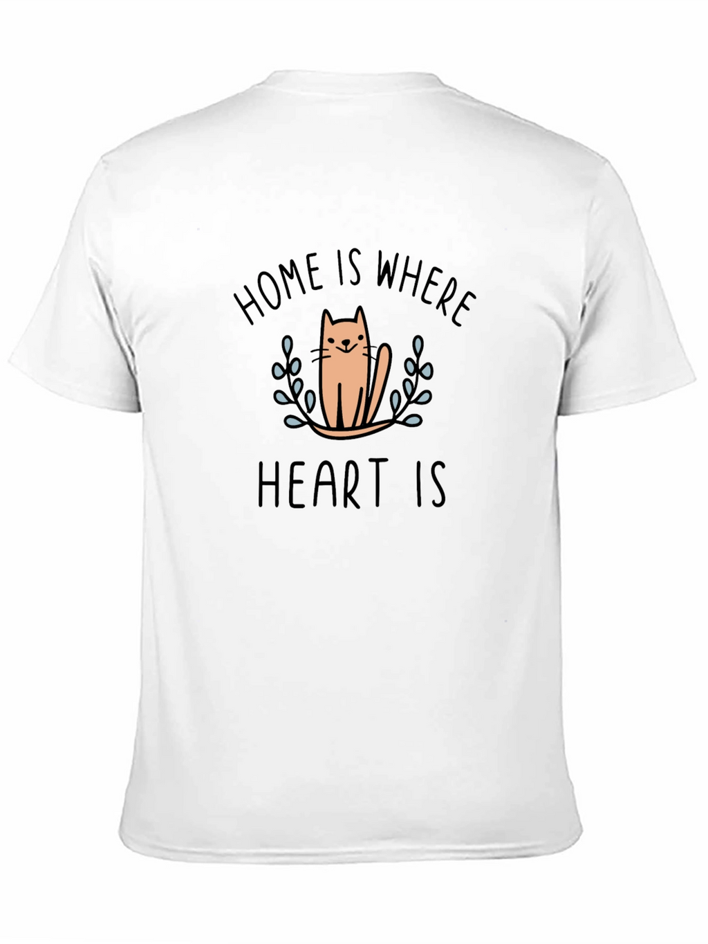 Home is Where the Heart Is Cat T-Shirt