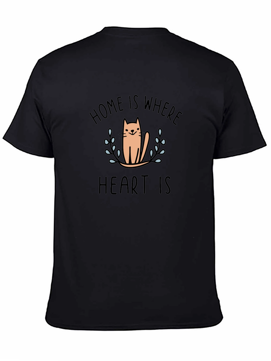 Home is Where the Heart Is Cat T-Shirt