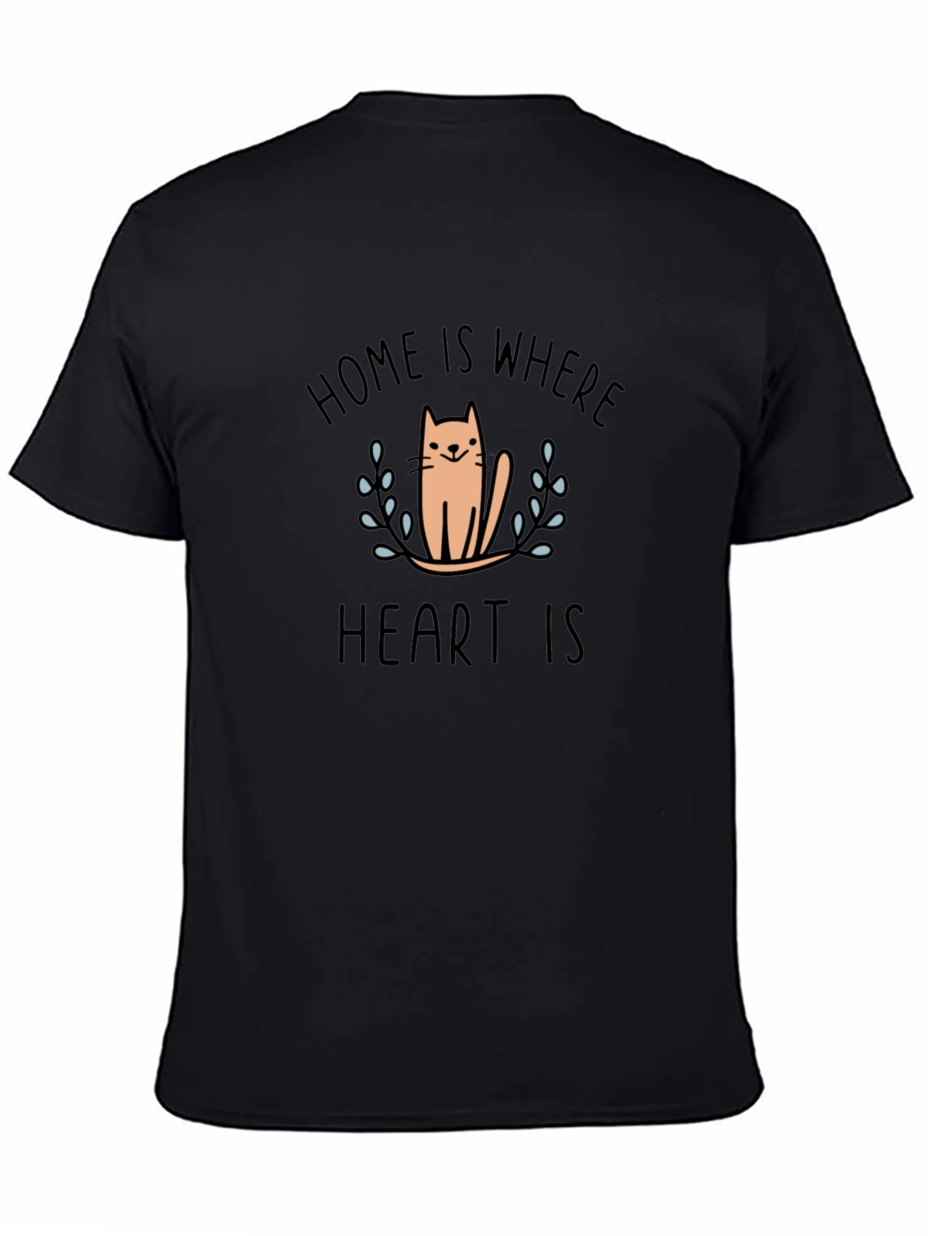 Home is Where the Heart Is Cat T-Shirt