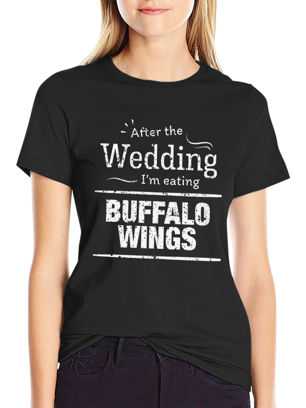 Funny Wedding Buffalo Wings T-Shirt