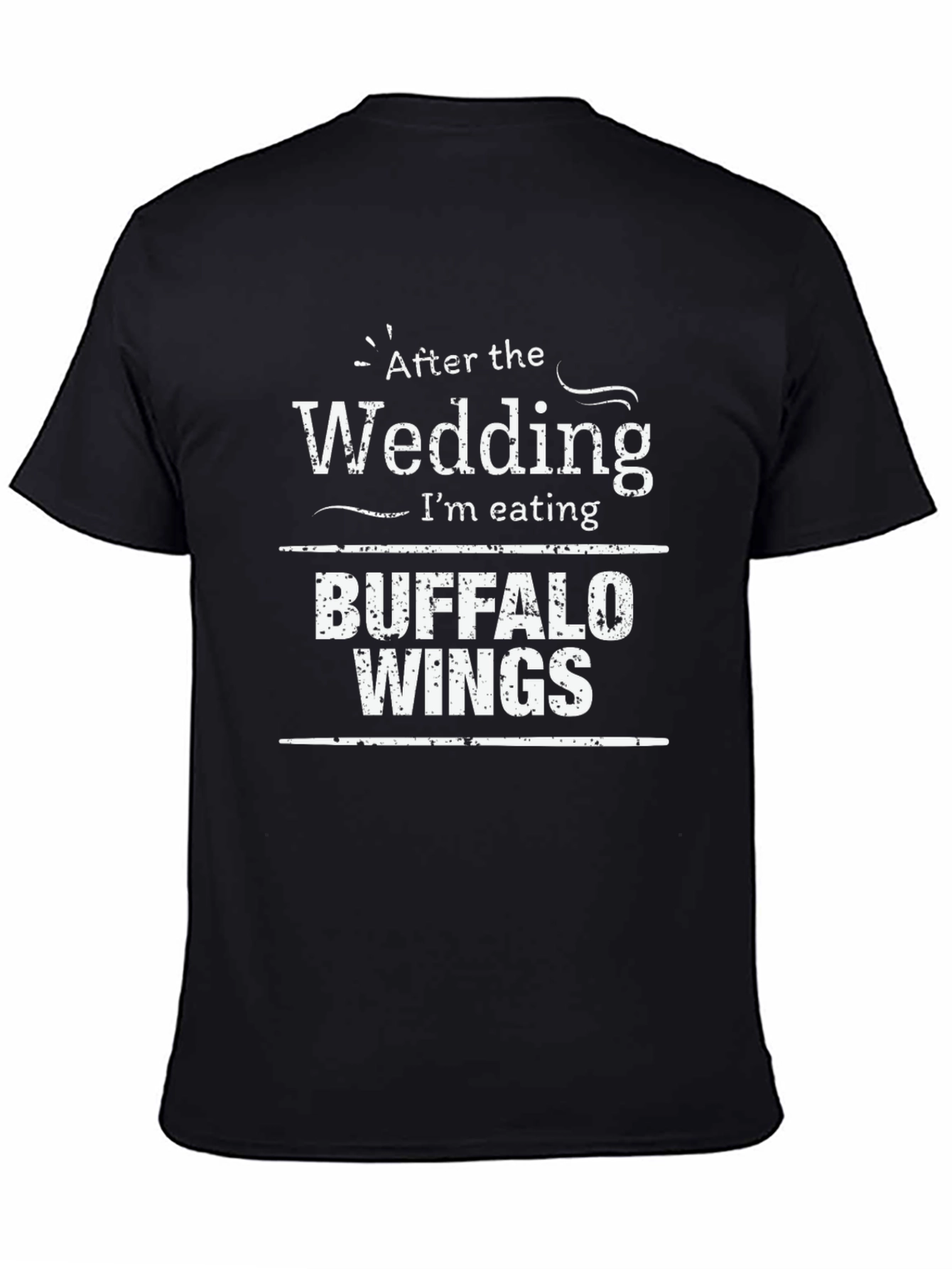 Funny Wedding Buffalo Wings T-Shirt