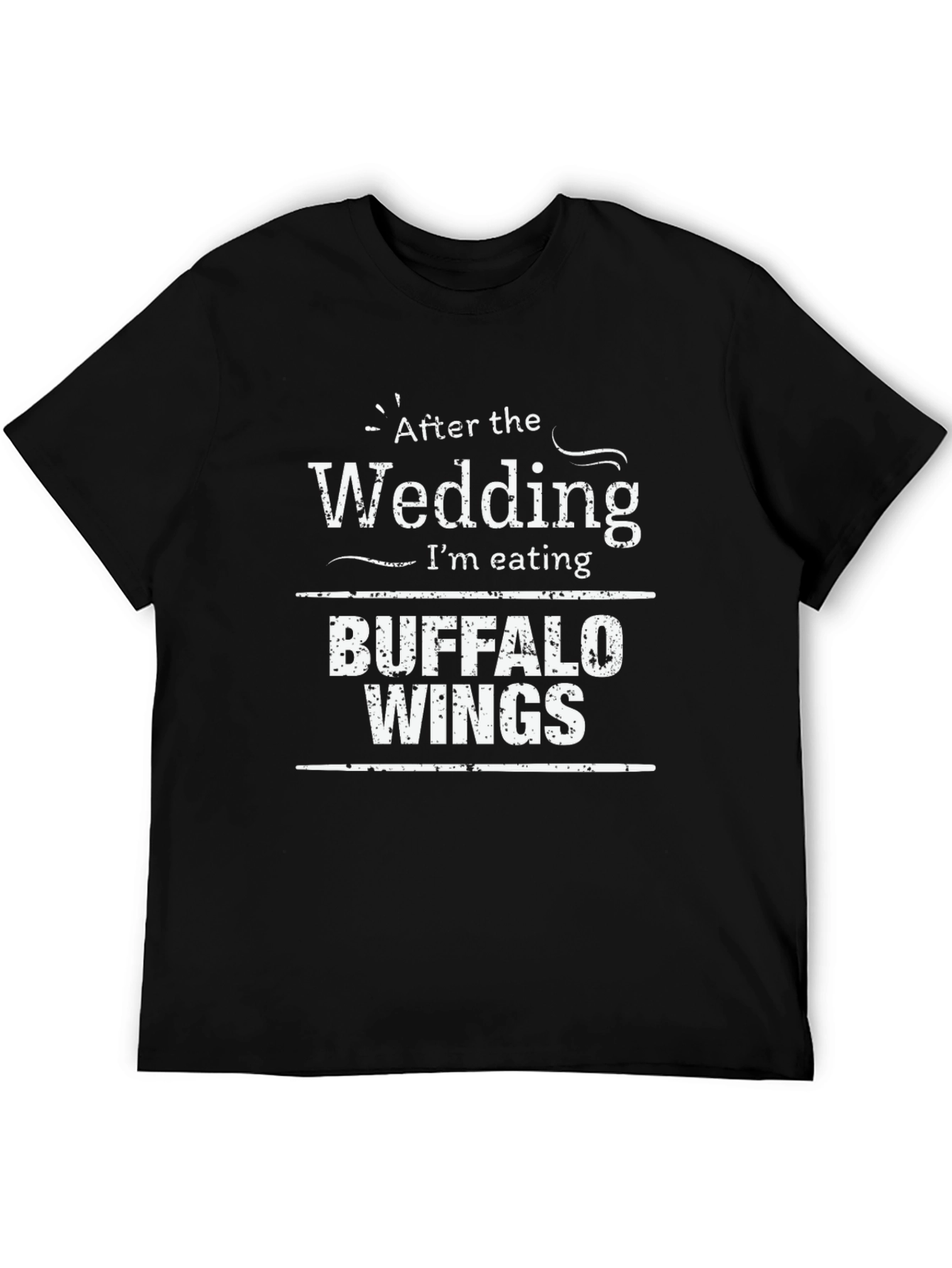 Funny Wedding Buffalo Wings T-Shirt
