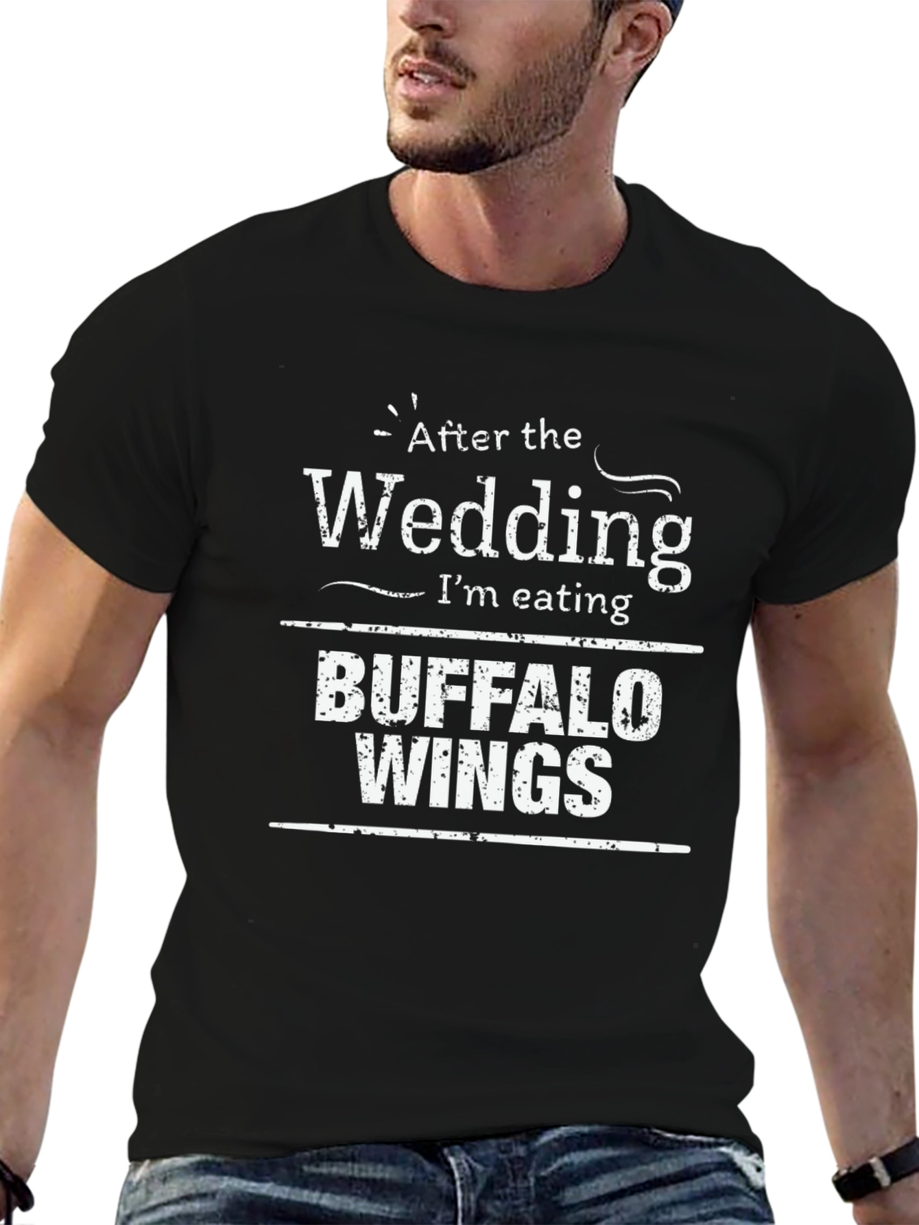 Funny Wedding Buffalo Wings T-Shirt