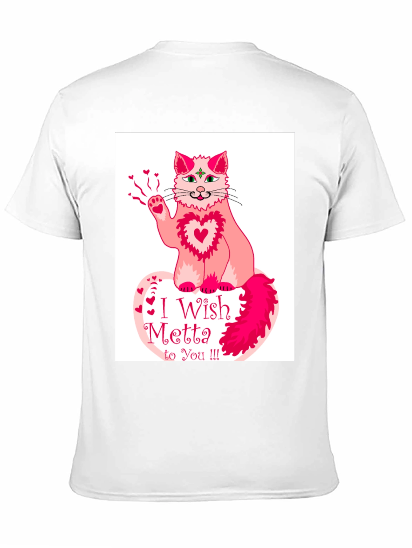 I Wish Metta to You Cat T-Shirt