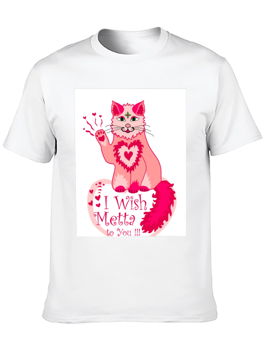 I Wish Metta to You Cat T-Shirt