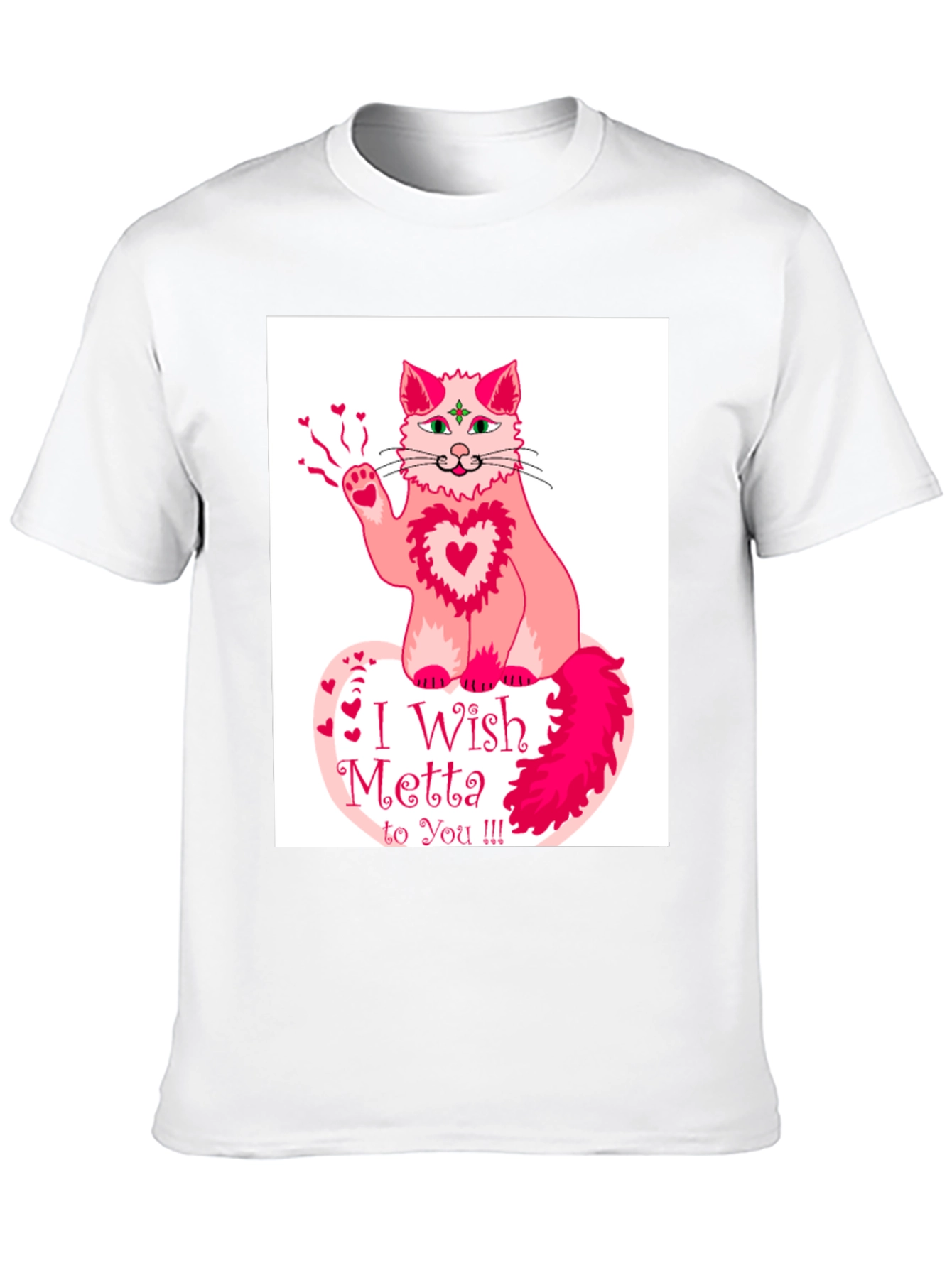 I Wish Metta to You Cat T-Shirt