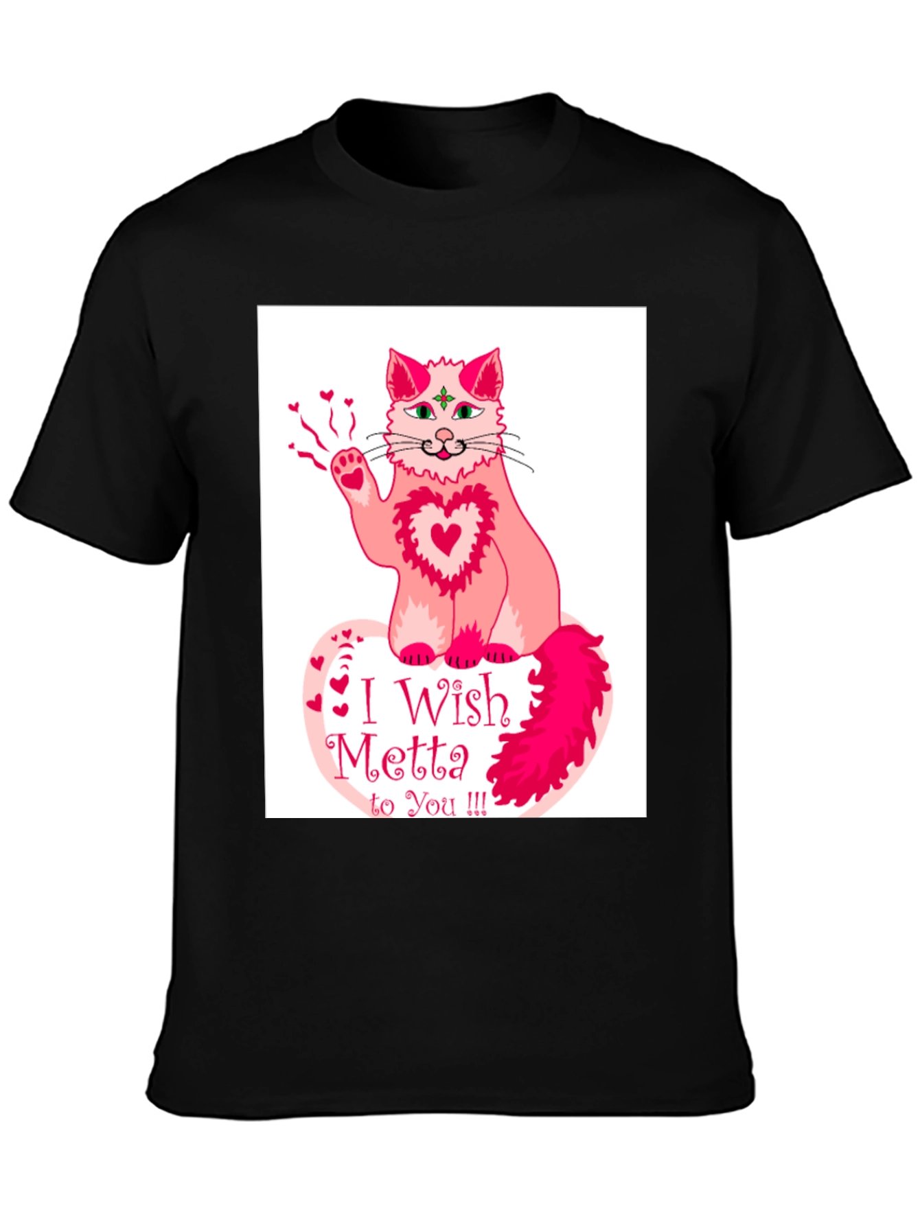 I Wish Metta to You Cat T-Shirt