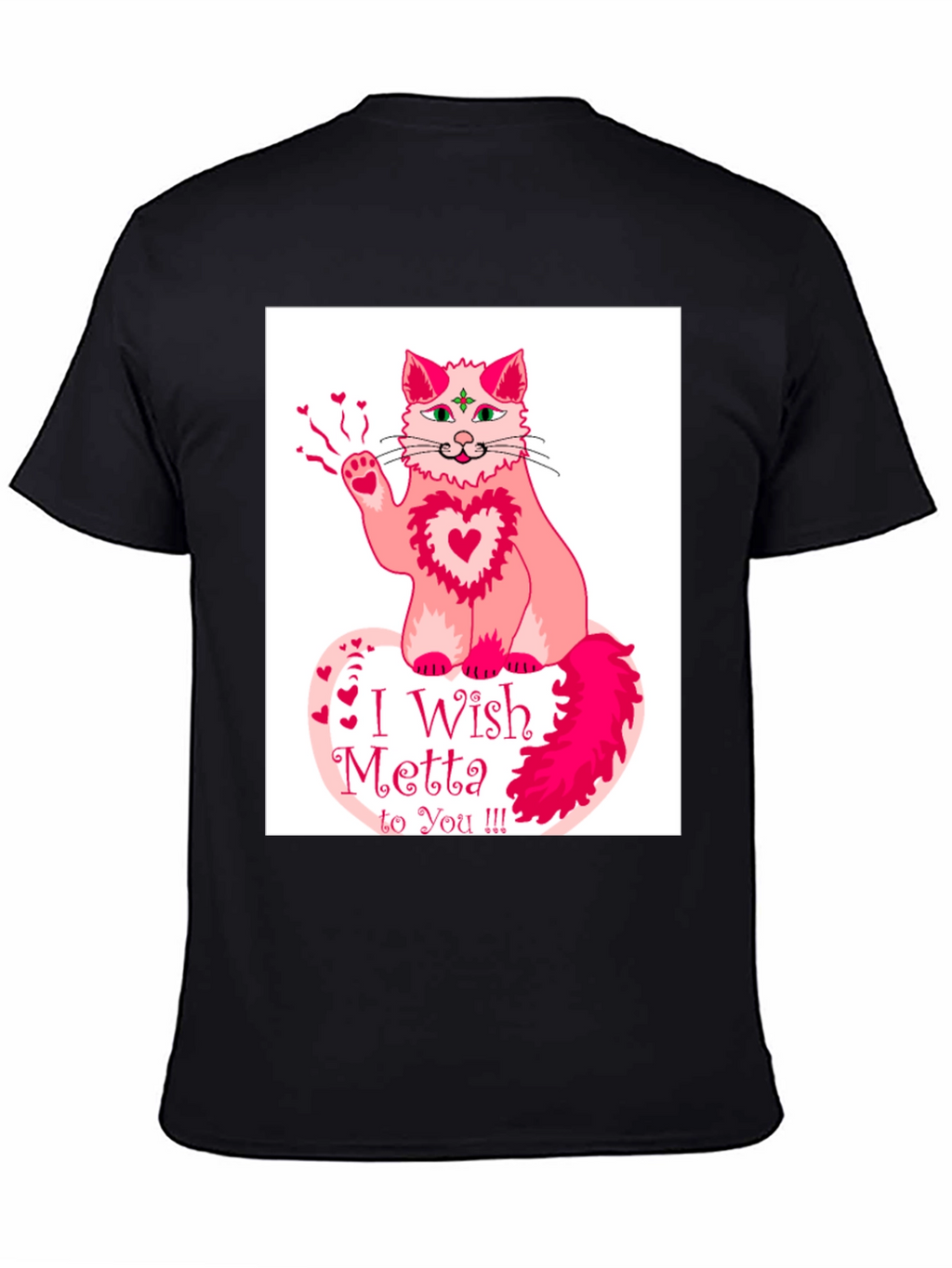 I Wish Metta to You Cat T-Shirt