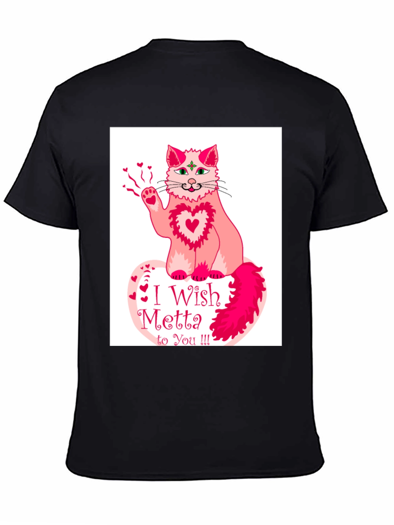 I Wish Metta to You Cat T-Shirt