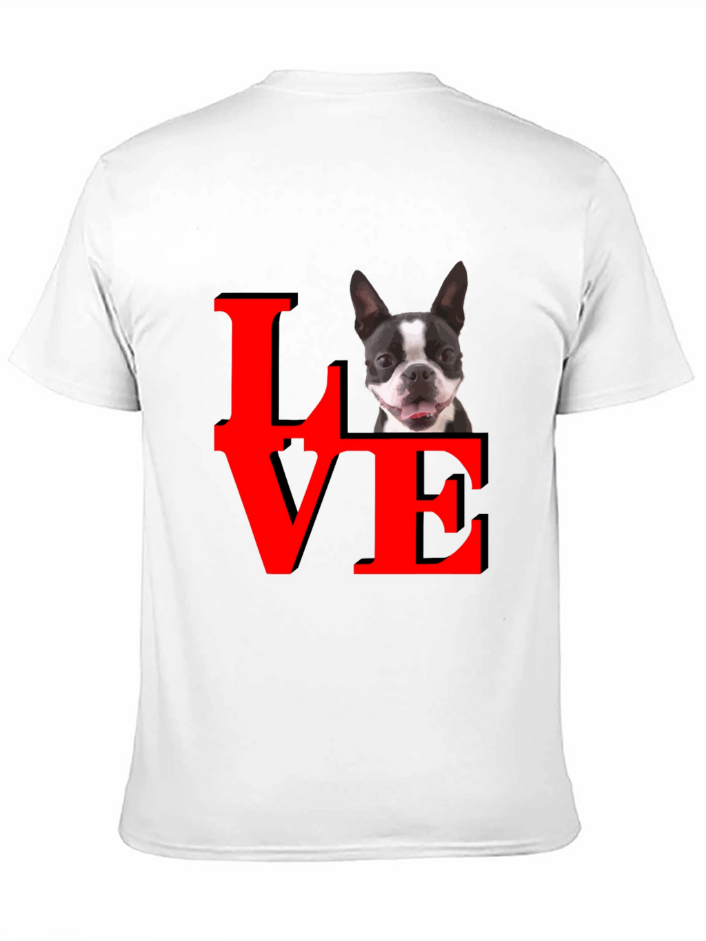Dog Lover T-Shirt - Boston Terrier Love Tee