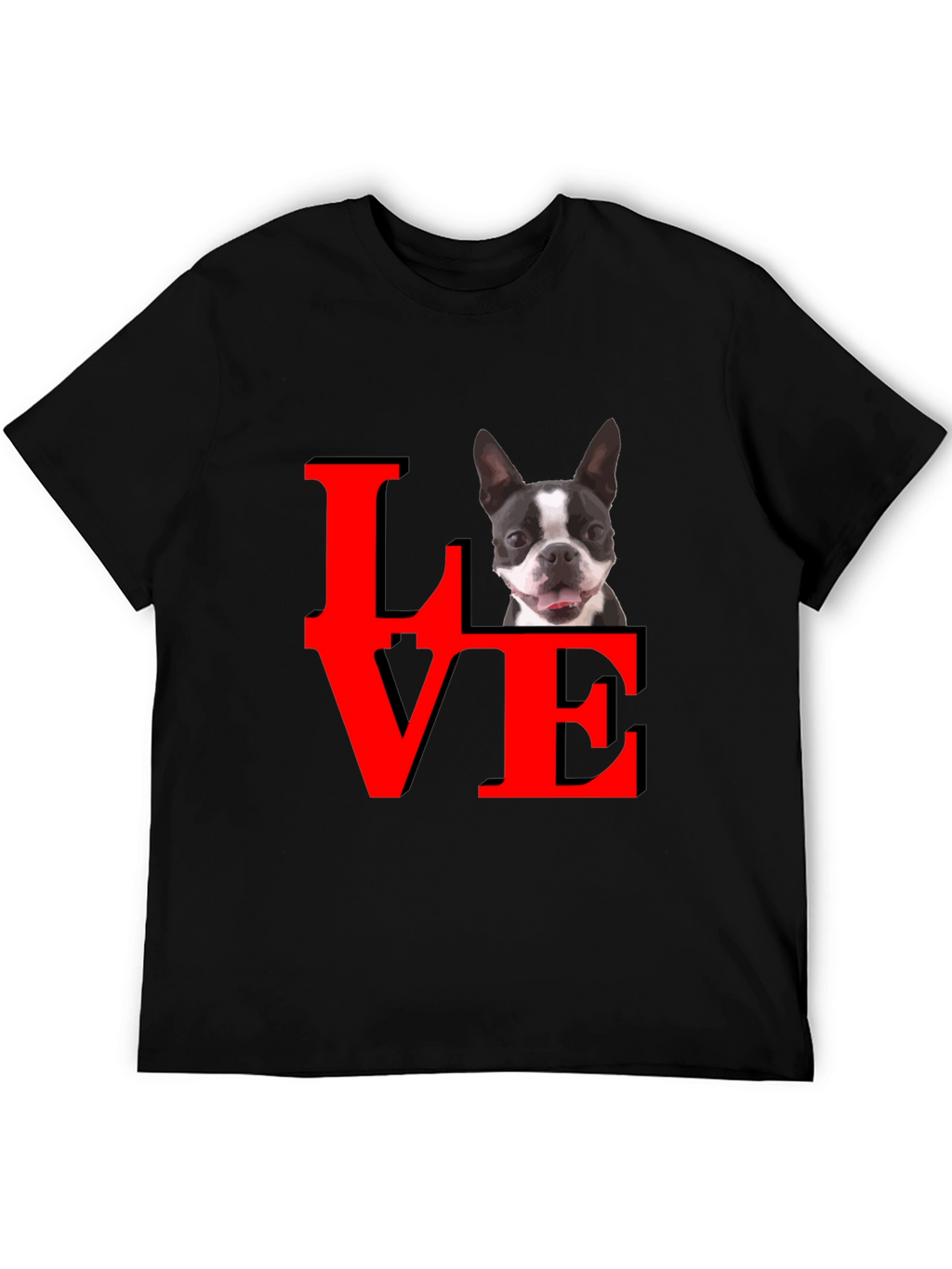 Dog Lover T-Shirt - Boston Terrier Love Tee
