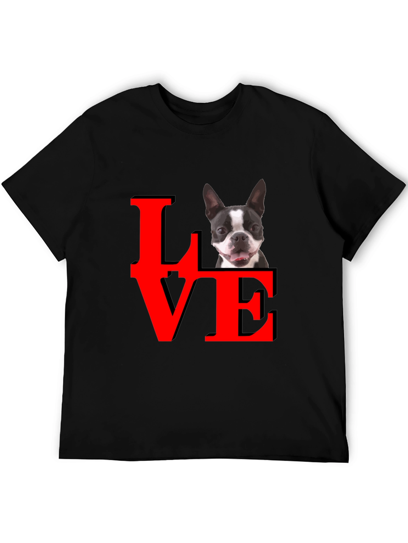 Dog Lover T-Shirt - Boston Terrier Love Tee