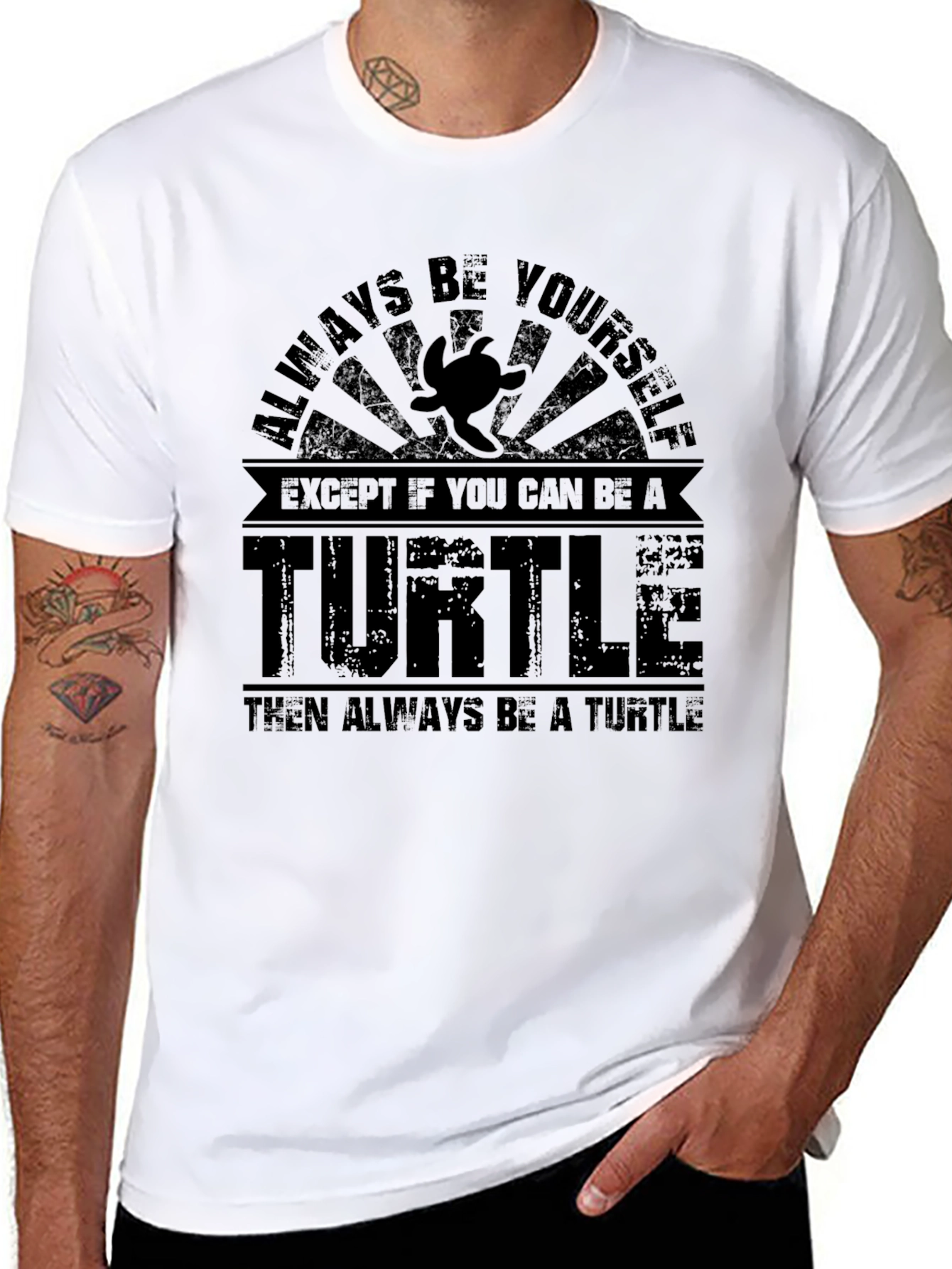 Always Be a Turtle Graphic T-Shirt