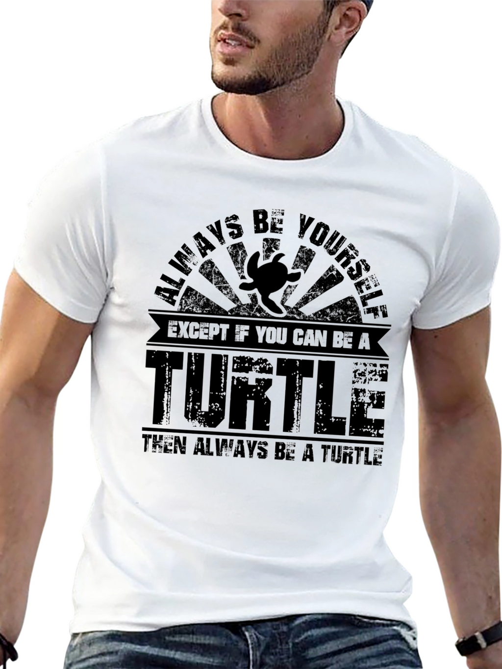Always Be a Turtle Graphic T-Shirt