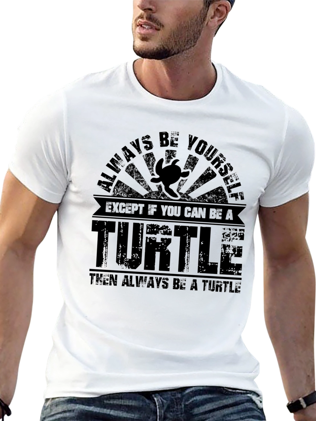 Always Be a Turtle Graphic T-Shirt