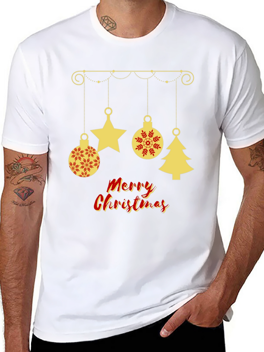 Festive Christmas Ornament T-Shirt