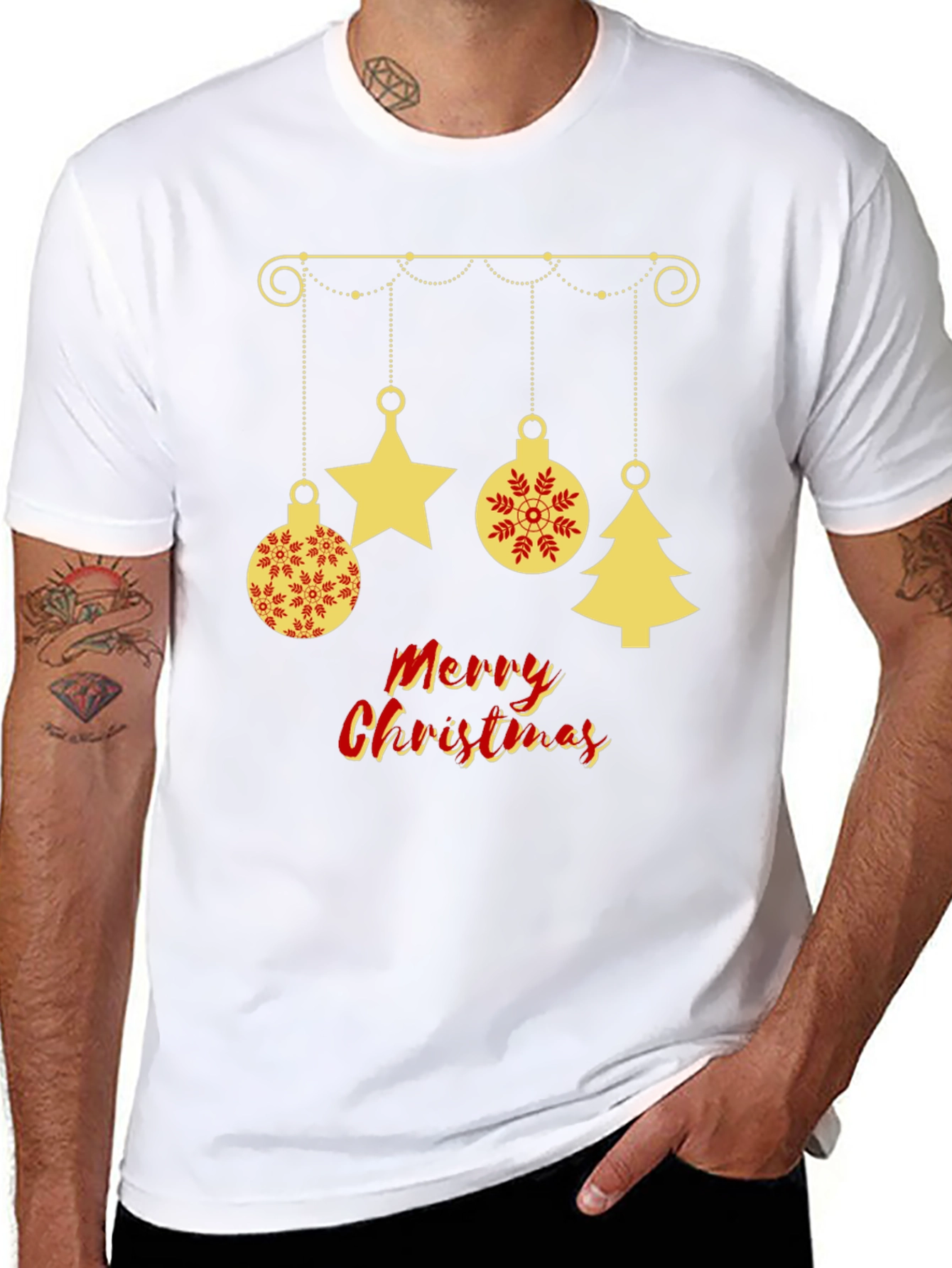 Festive Christmas Ornament T-Shirt