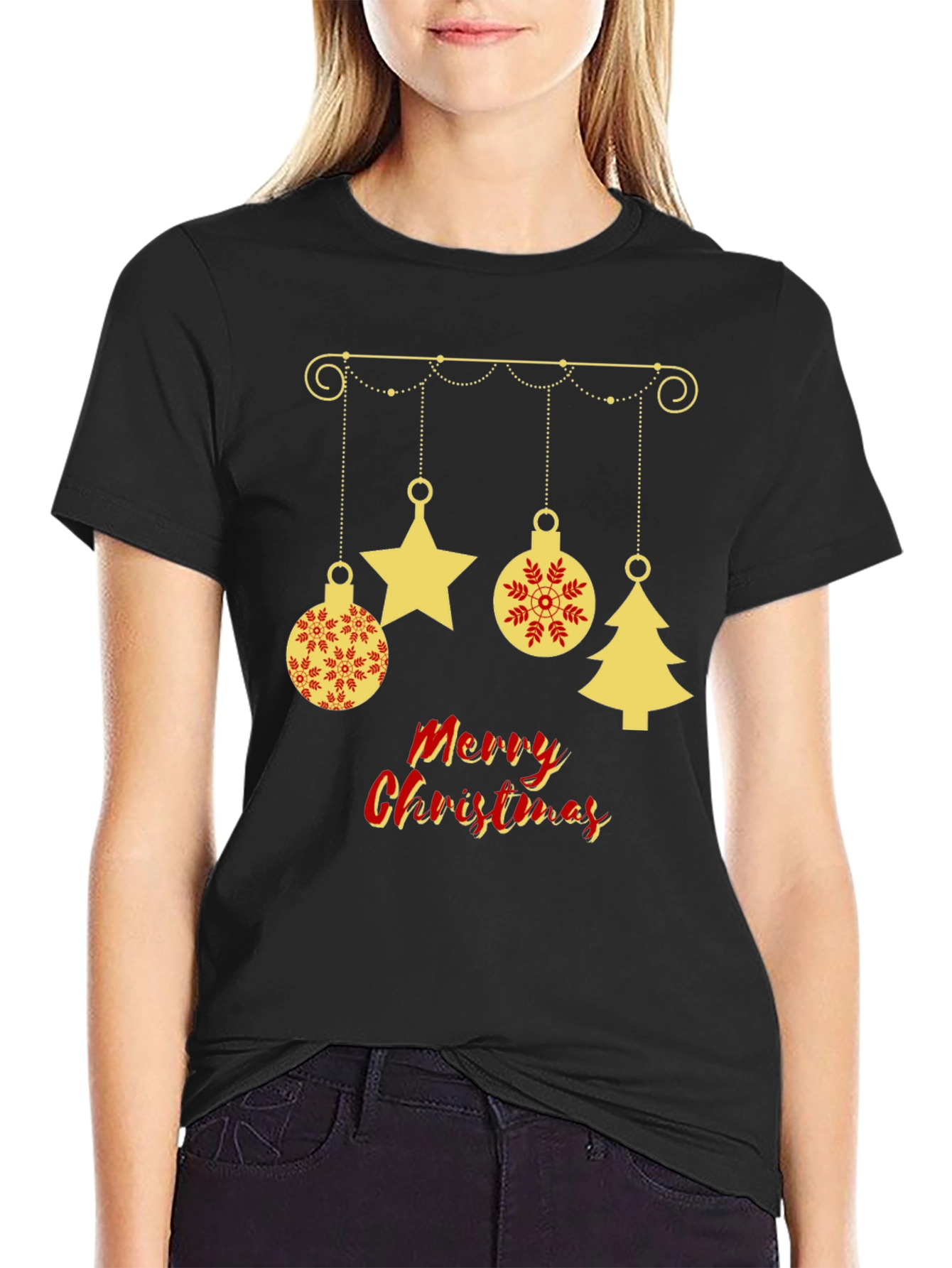 Festive Christmas Ornament T-Shirt