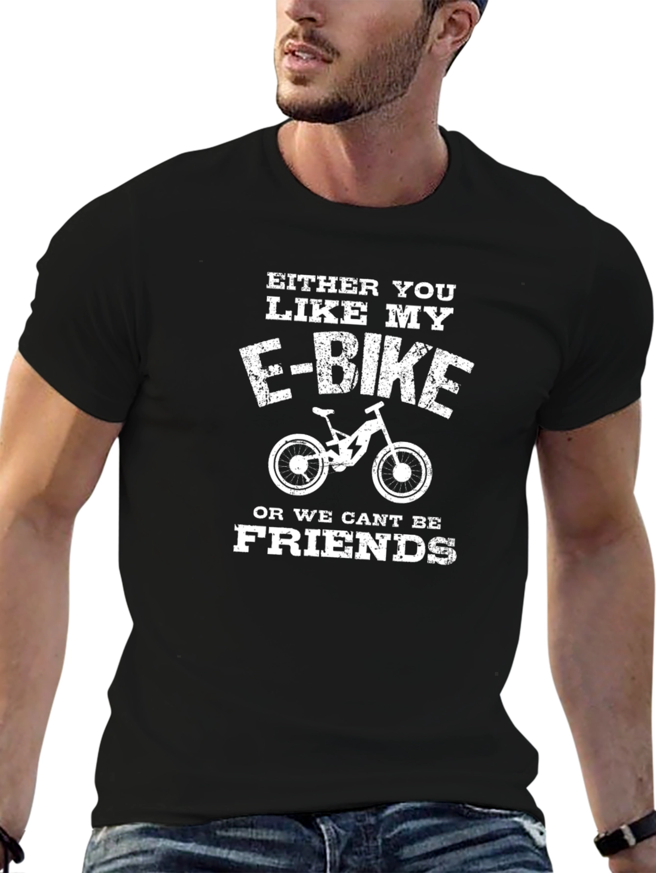 E-Bike Lovers T-Shirt - Either You Like My E-Bike