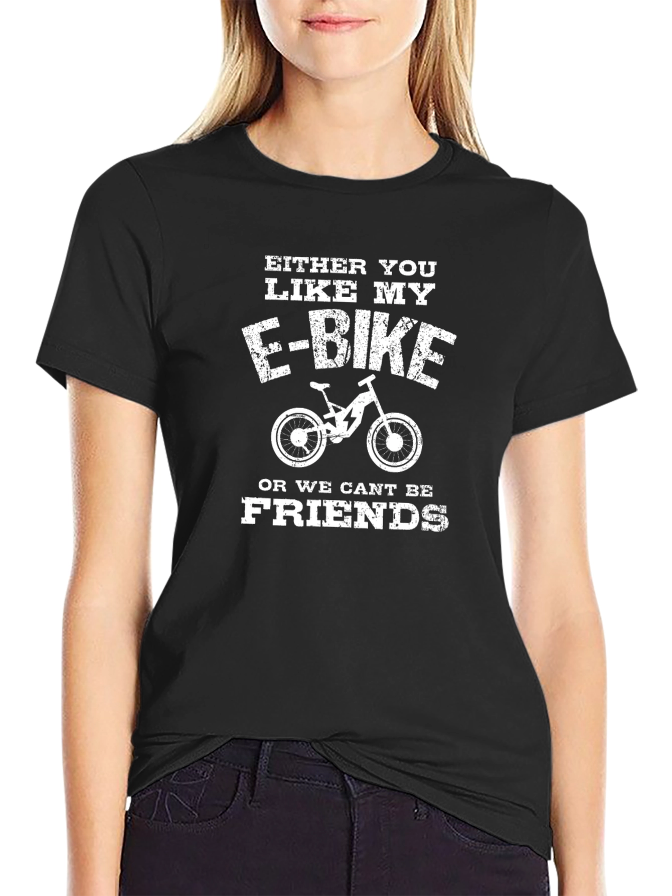 E-Bike Lovers T-Shirt - Either You Like My E-Bike