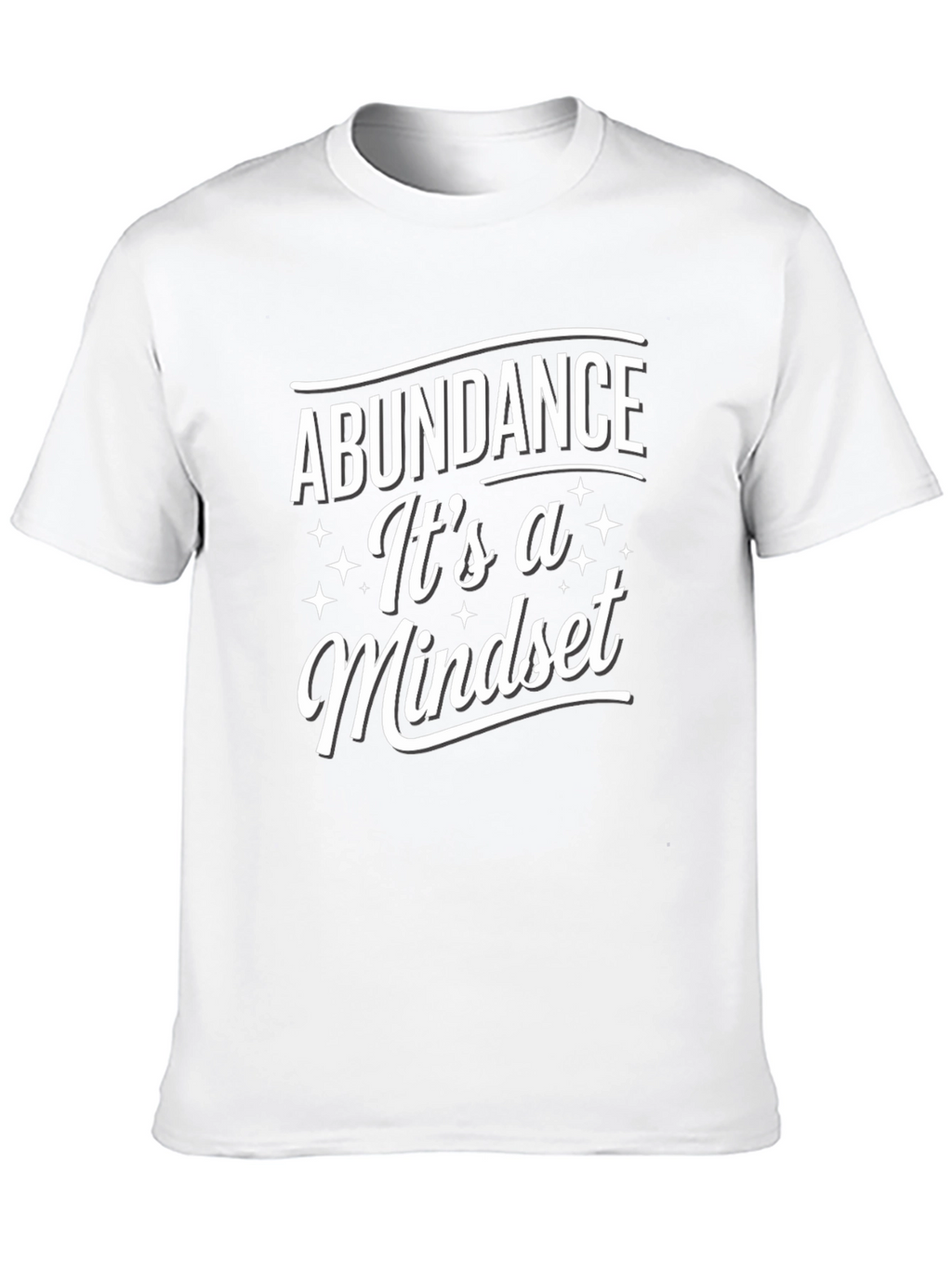 Abundance Mindset Graphic Tee - Motivational T-Shirt