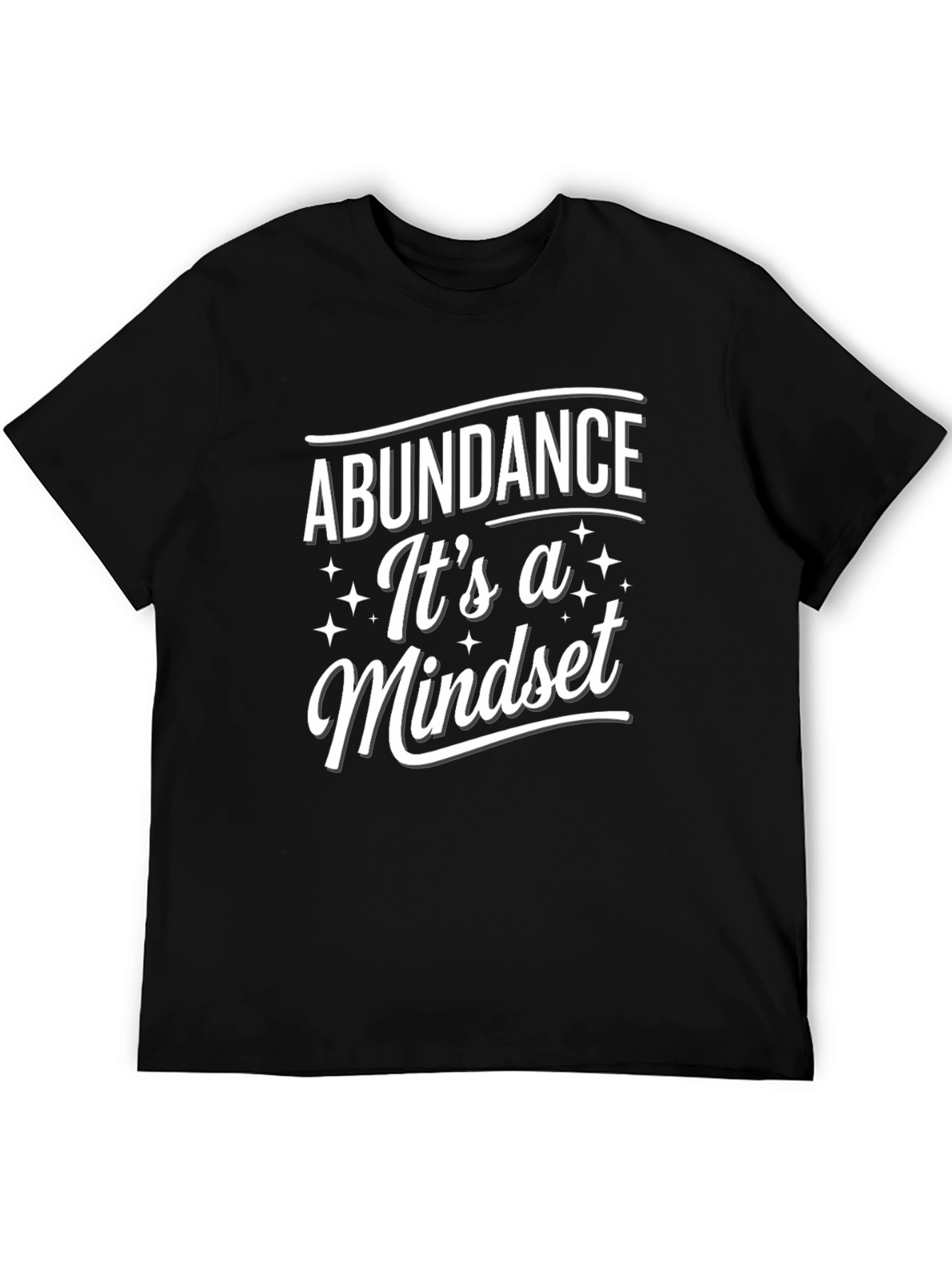 Abundance Mindset Graphic Tee - Motivational T-Shirt