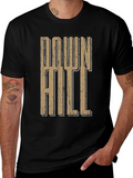 Downhill Graphic Print T-Shirt
