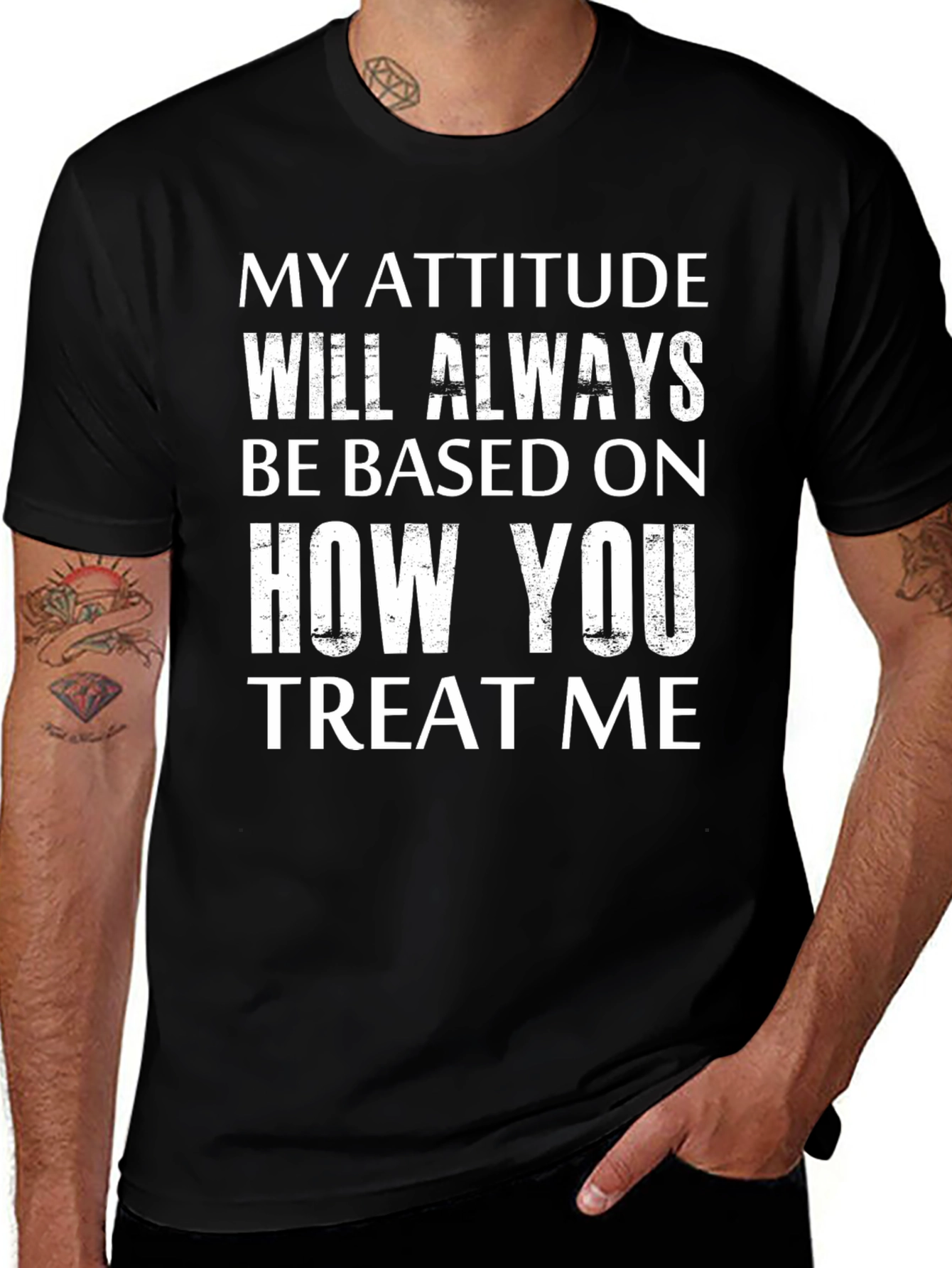 Attitude Based On Treatment Graphic Tee