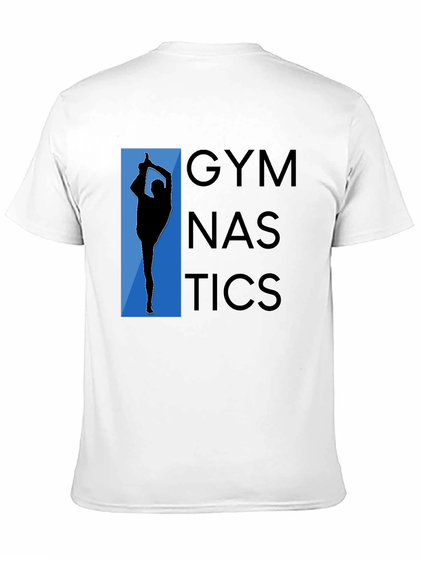 Gymnastics Graphic Tee - Black