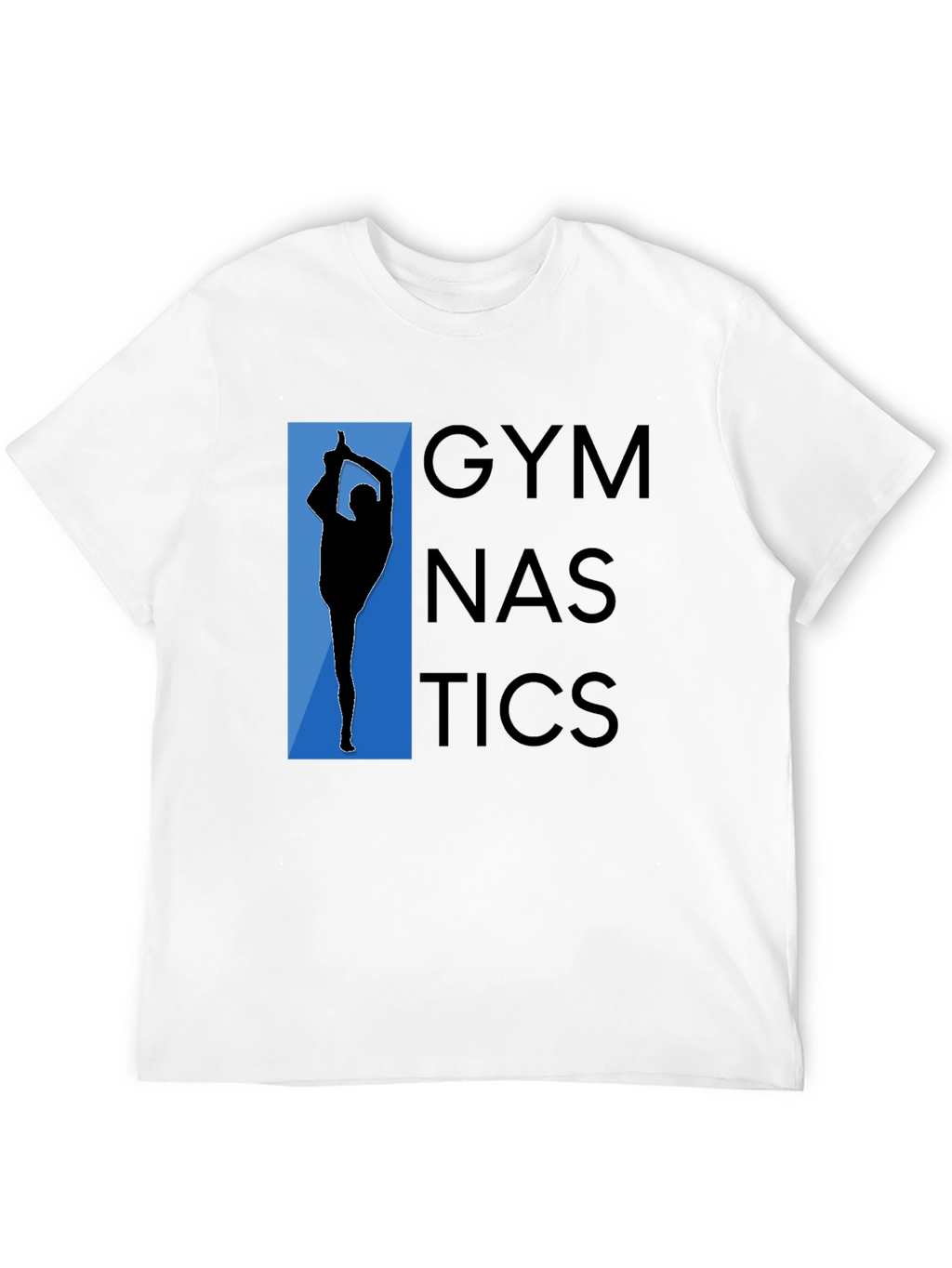Gymnastics Graphic Tee - Black