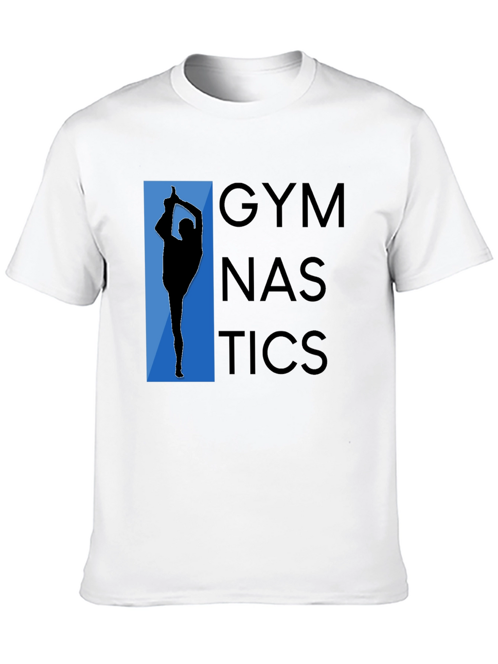 Gymnastics Graphic Tee - Black
