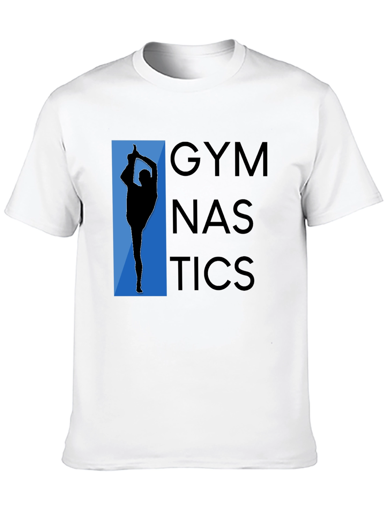 Gymnastics Graphic Tee - Black
