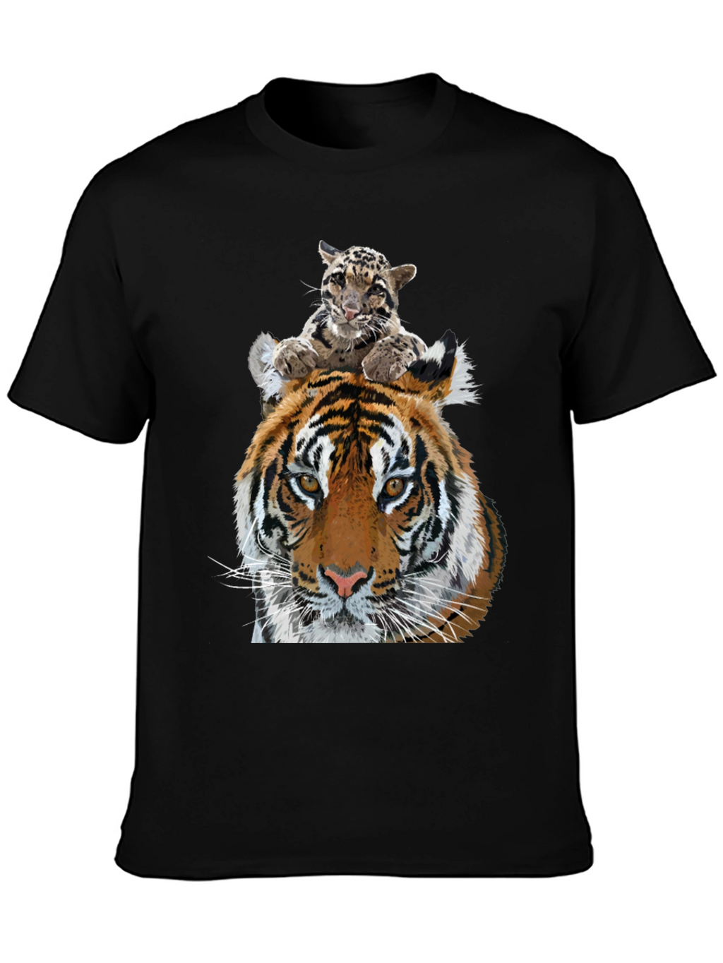 Tiger and Cub Graphic Tee