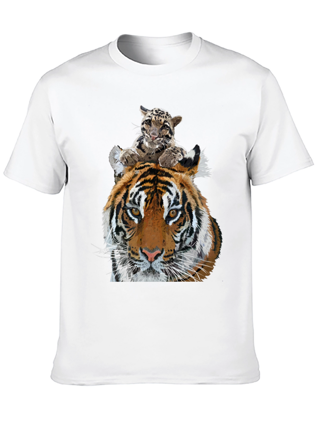 Tiger and Cub Graphic Tee