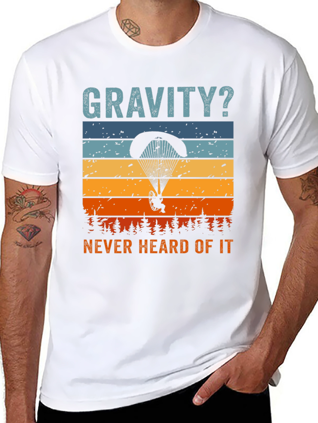 Gravity? Never Heard of It! T-Shirt