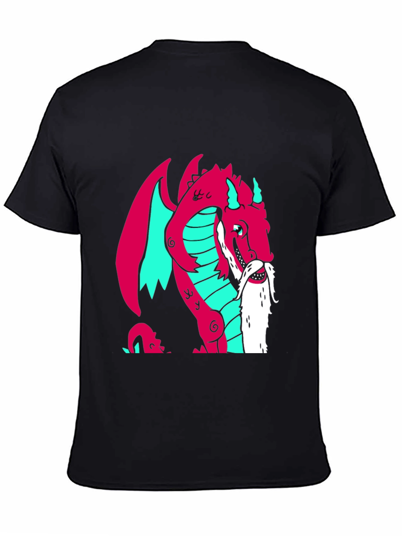 Dragon Graphic Tee - Quirky Fantasy Style!