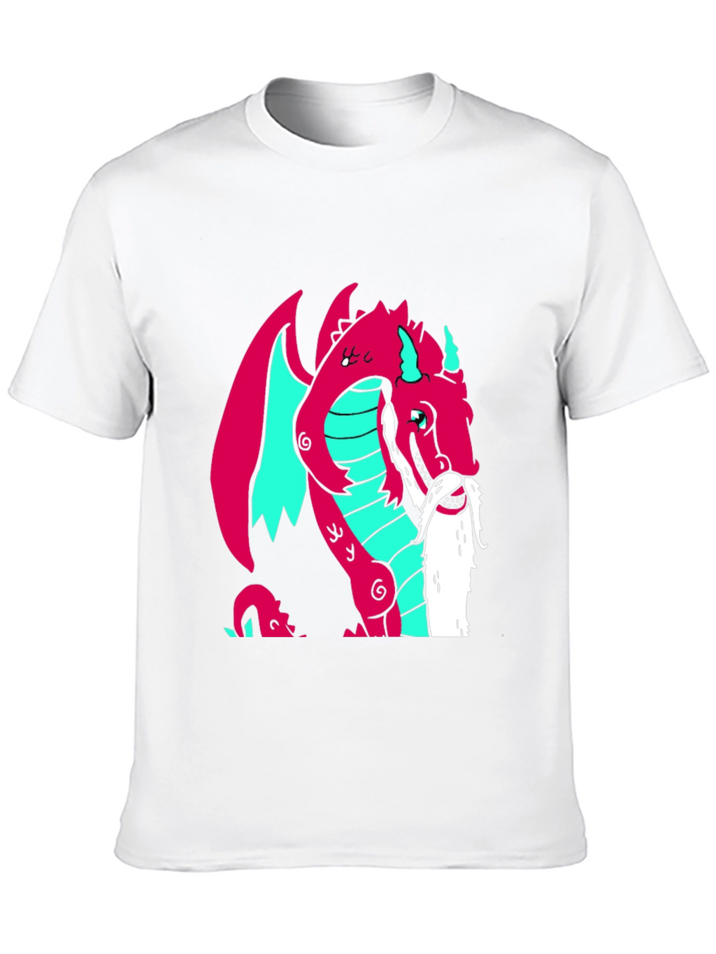 Dragon Graphic Tee - Quirky Fantasy Style!
